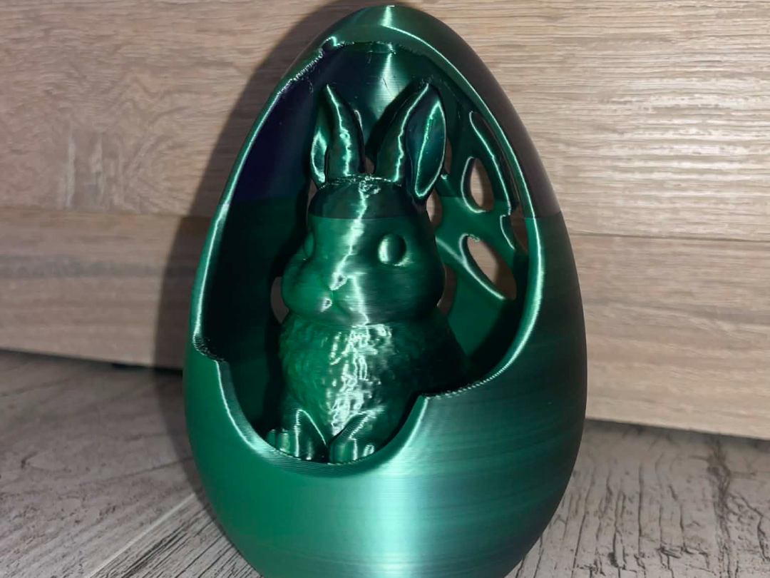Easter Bunny Egg – Hollow Cutout Decor