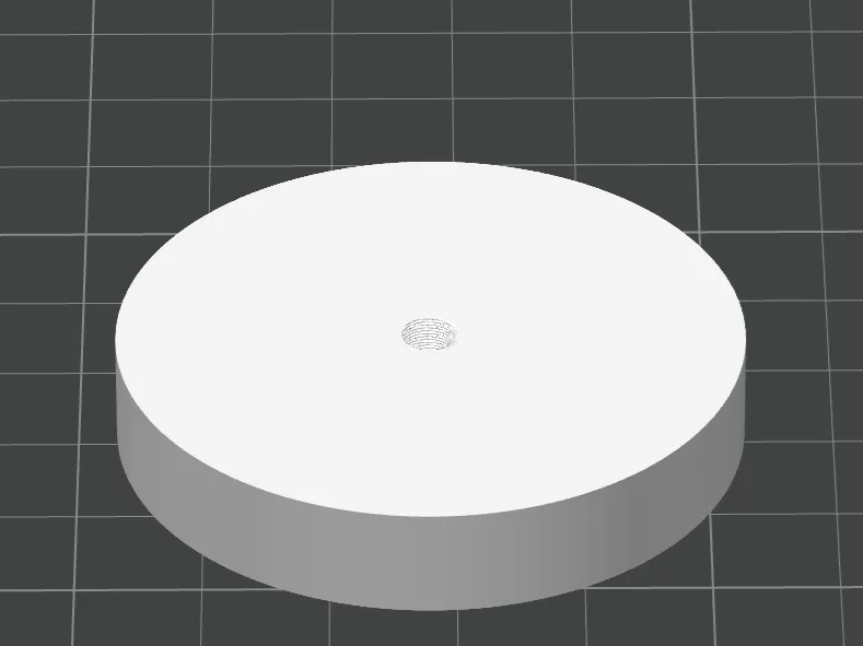 Socle avec filetage 5mm