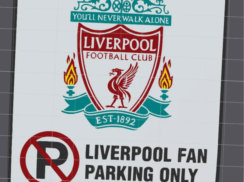 Liverpool fan parking only