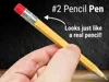 Pencil Pen | Supports longer ink | Pressure release hole