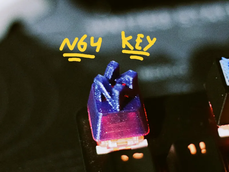 N64 logo Key Cap