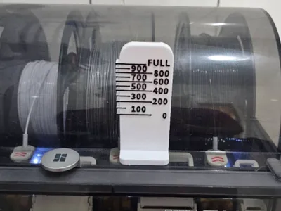 AMS External Filament Level Gauge