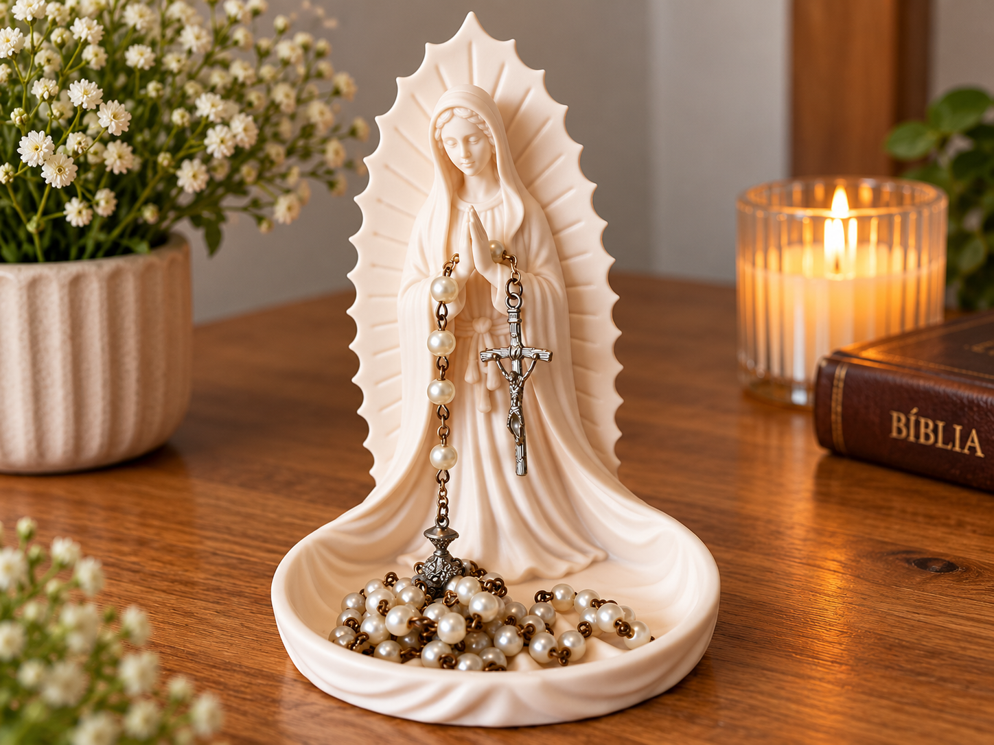 Our Lady of Guadalupe Rosary Holder - 1