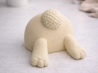 Osterhasen-Po | Osterdeko |Bunny Butt |Hase Ostern