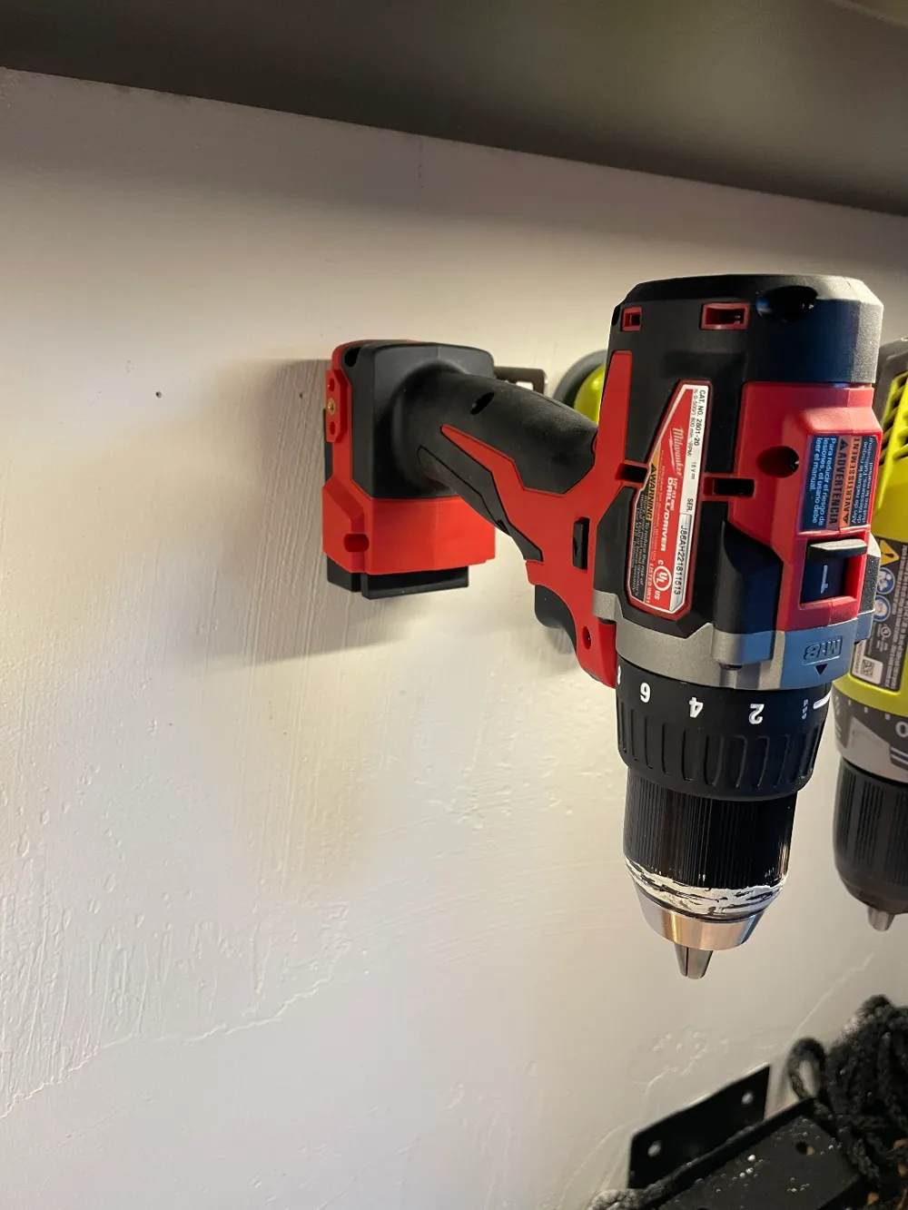 Milwaukee Drill Wall Mount by jmiller007 MakerWorld