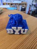 Logo 3D du cougar des BYU Cougars — photo 3