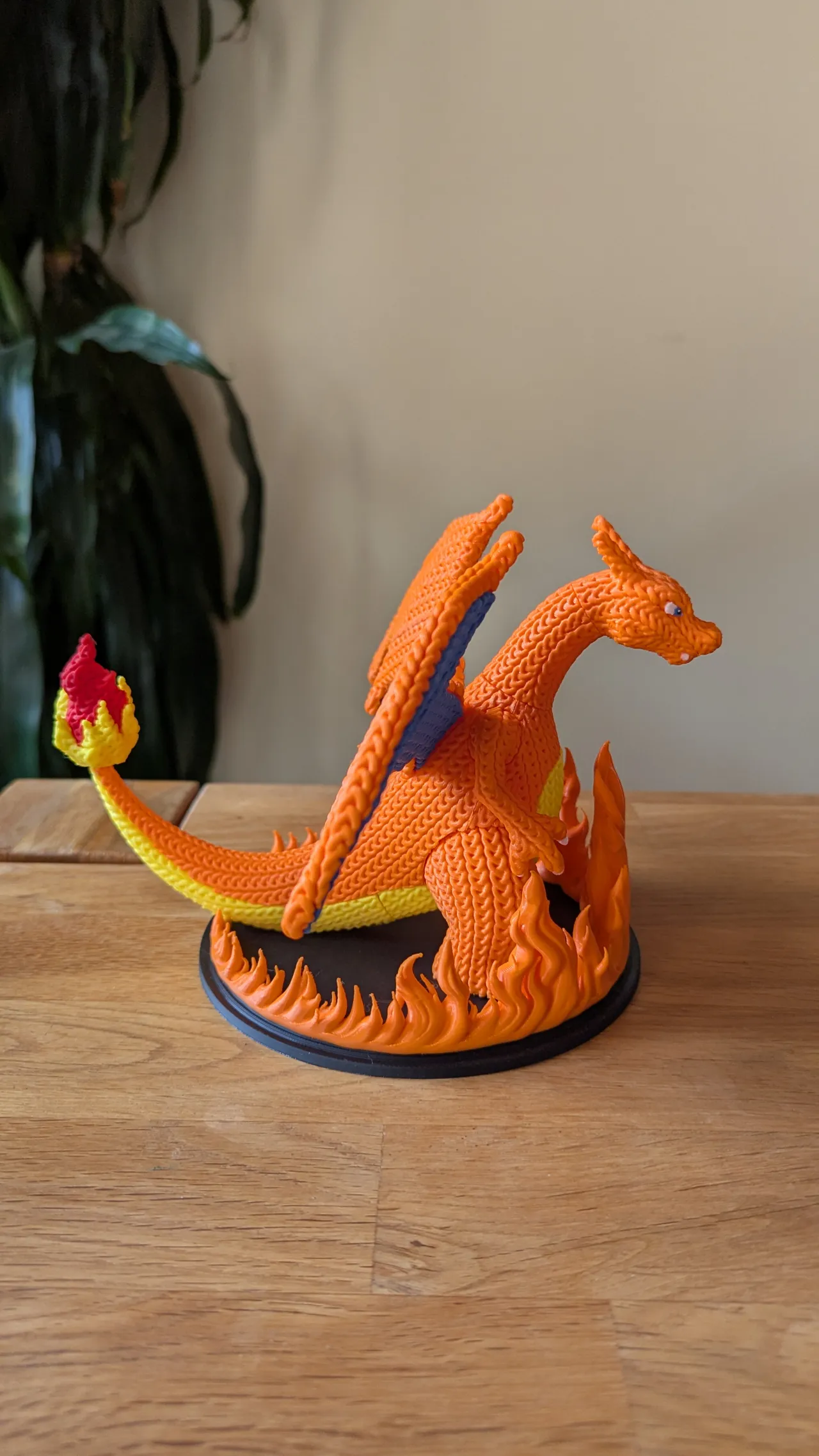 Pokemon Fire Diorama for Knitted Charizard Figure view 4