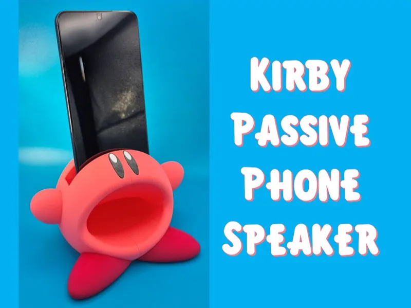 Kirby Passive Phone Speaker