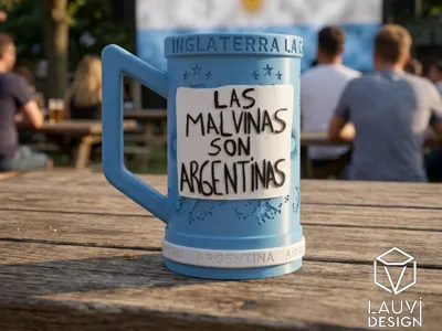 Malvinas Argentinas Beer Mug