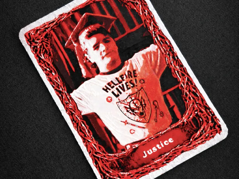 Stranger Things Tarot - Dustin, justice