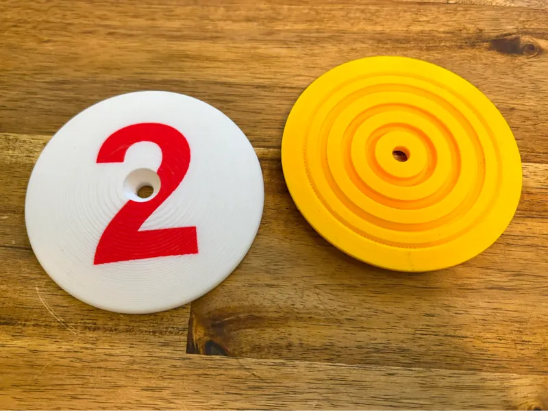 Tee Marker - Numbers 1 to 18