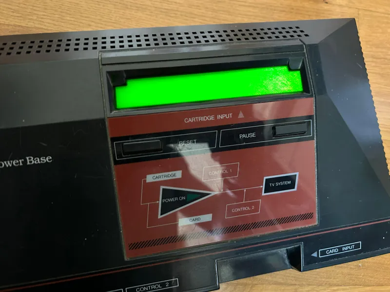 Sega Master System - Cartridge door replace