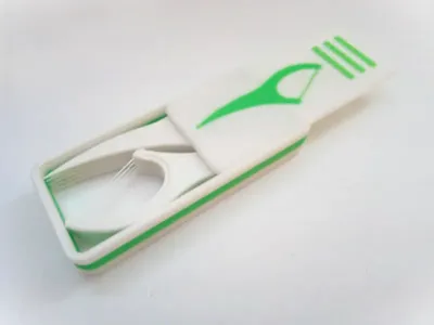 Flosser case for grin flossers