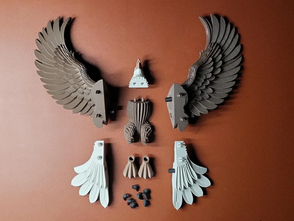 Eagle of the Stormhold Crest - Free 3D Print Model - MakerWorld