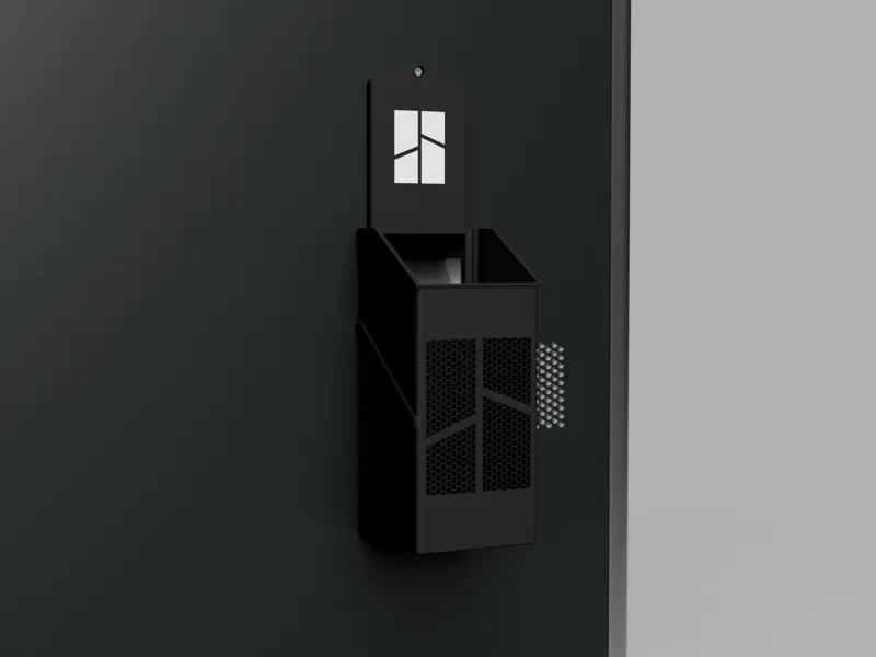 H2D Poop Catcher Box｜Quick-Release, Vent-Friendly