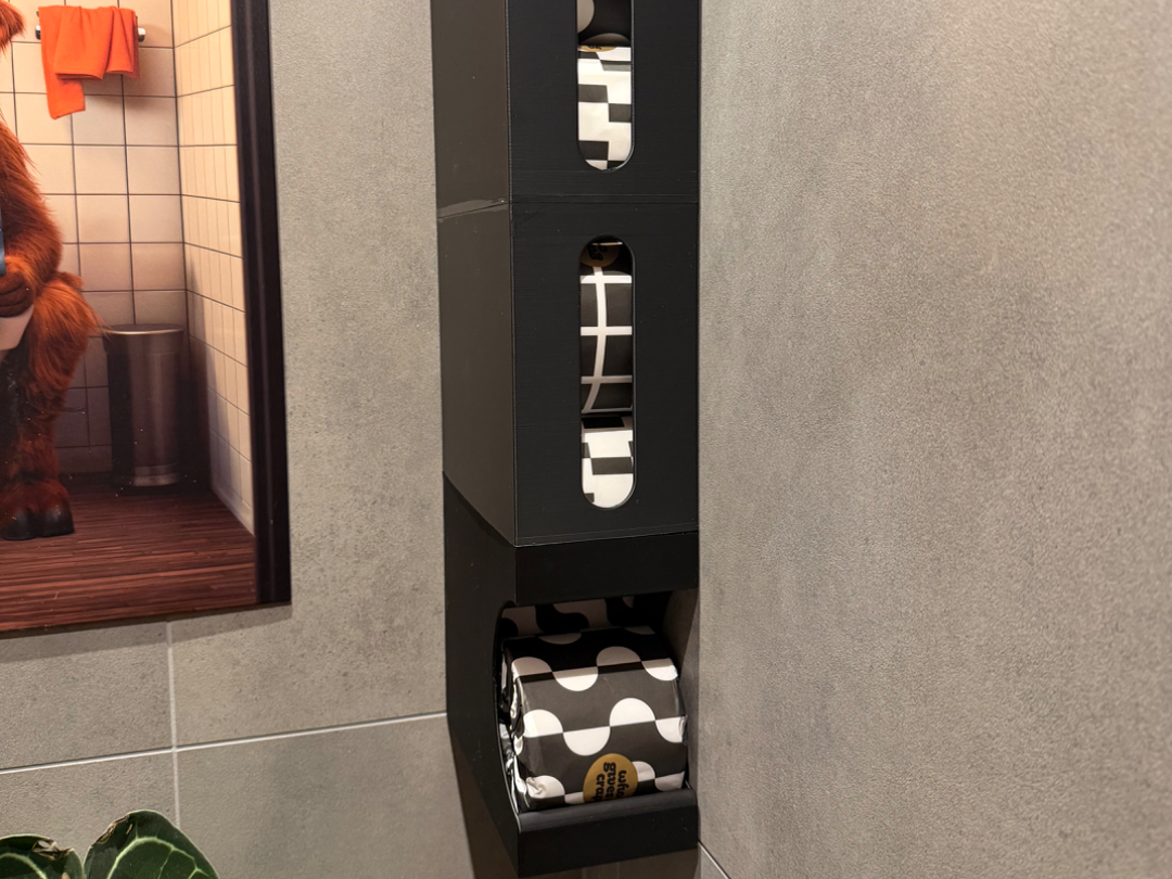 Simple Stackable Toilet Roll Dispenser MAX V2