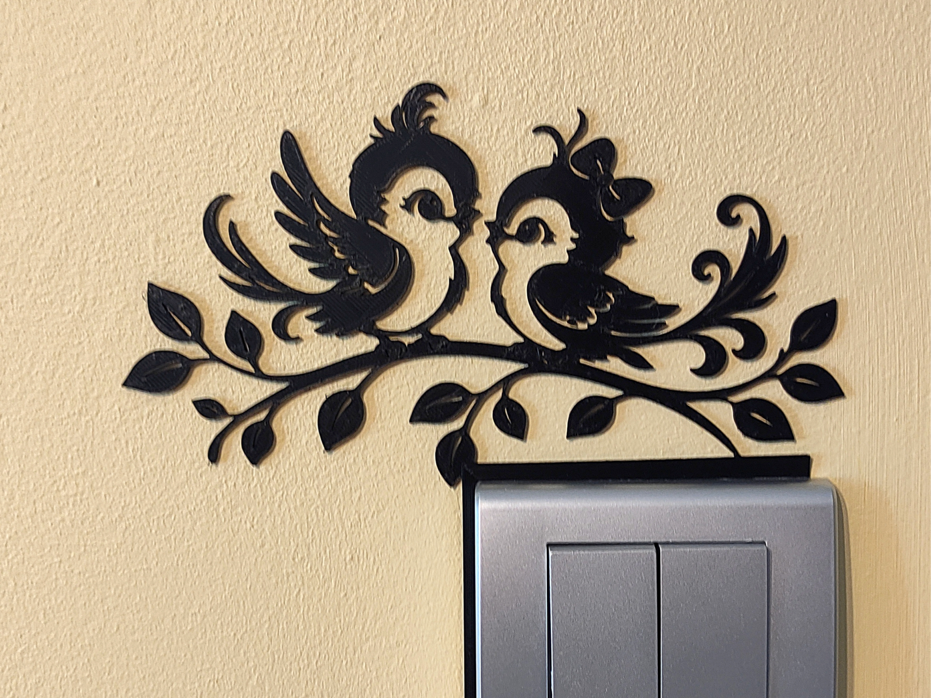 Light Switch Decoration – Bird 3