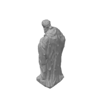 Statuette de saint Benoît de Nursie — photo 3
