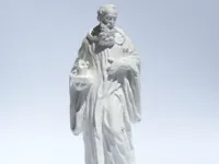 Statuette de saint Benoît de Nursie — photo 1