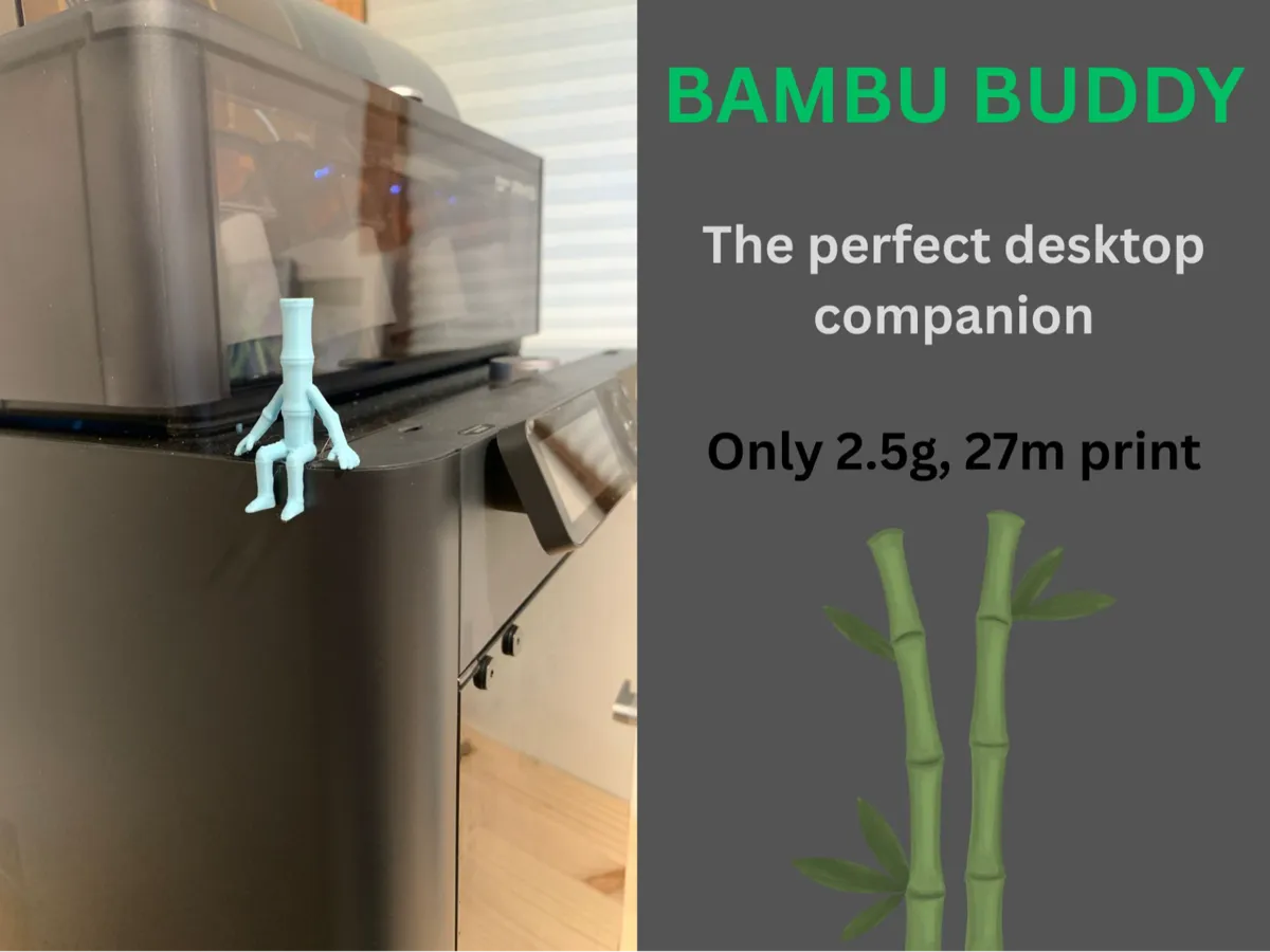 Bambu Buddy - Free 3D Print Model - MakerWorld