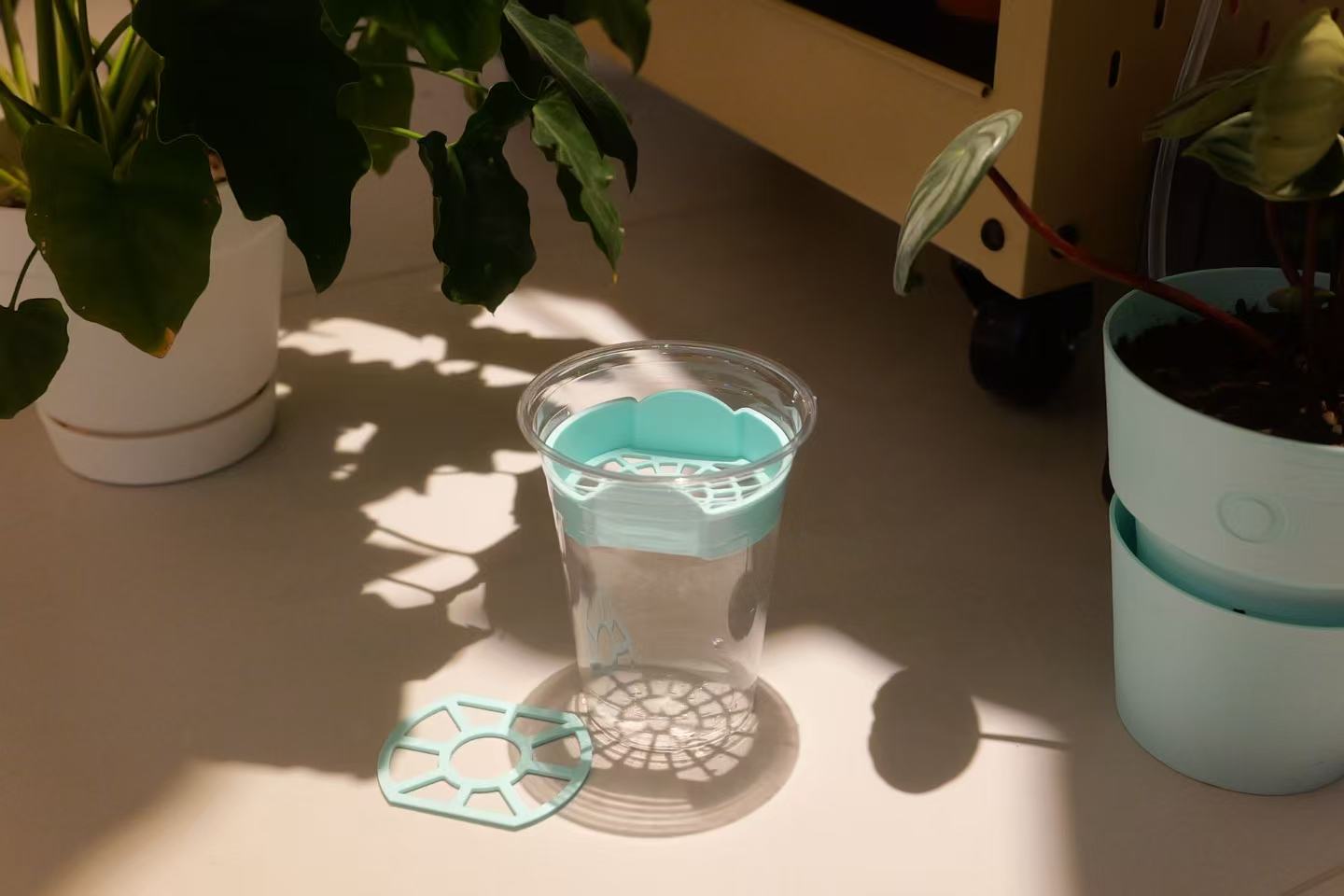 Miniatura 2 do modelo 3D 水培定植篮