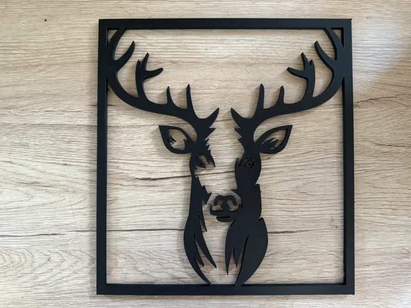 Hirsch - Wandbild II