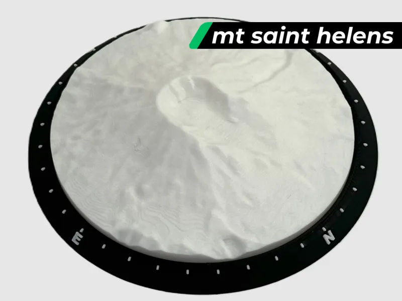 Mt Saint Helens - TinyTopo 3D