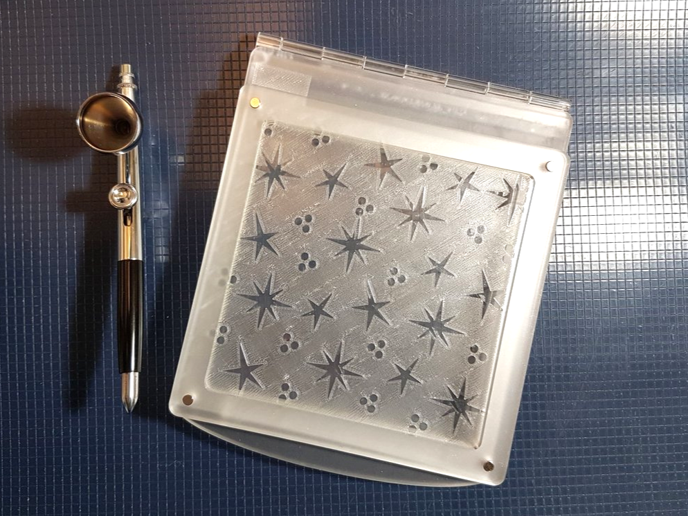 Cookie Art Stencil, Mixed Stars