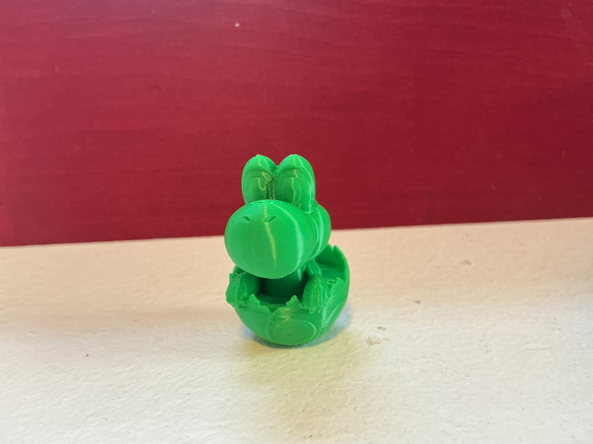 Mini Yoshi in egg - single color - 40 minute print