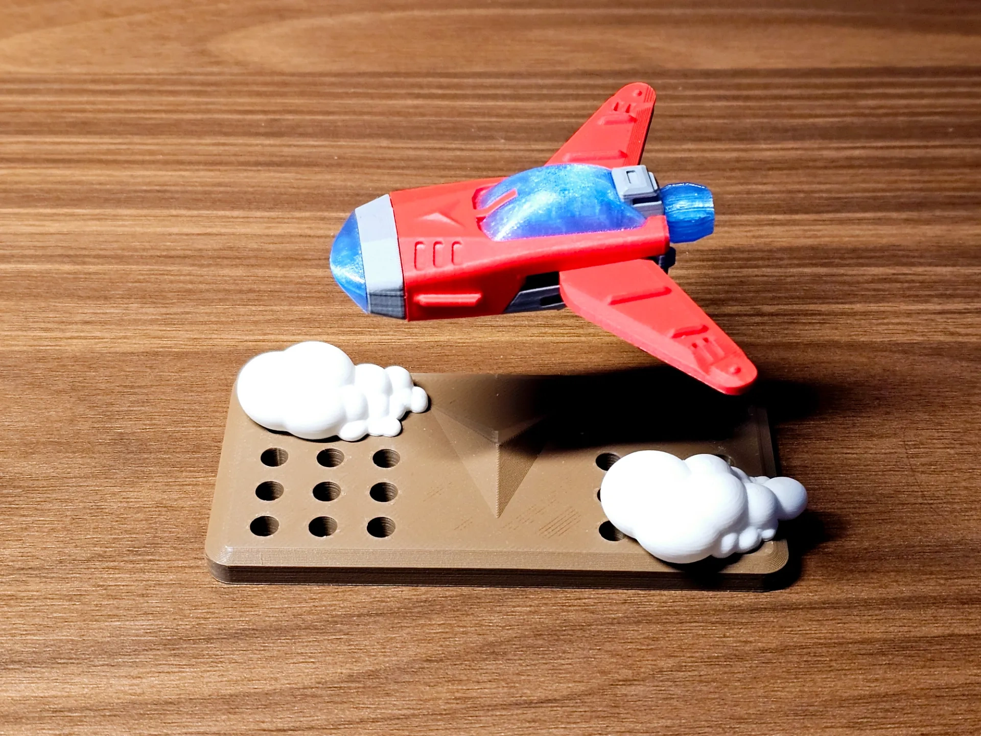 Miniatura 1 do modelo 3D 【地球联邦】勇士级 可变机翼掠角 大气层及临近空间战斗机-模型套件