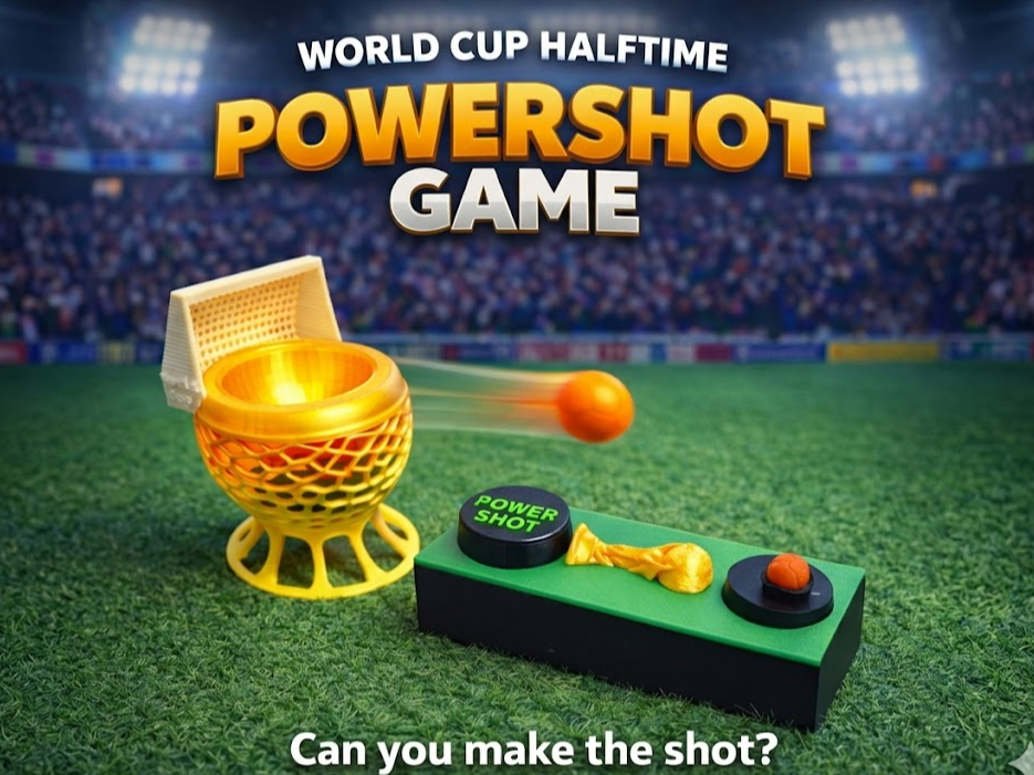 World Cup Halftime PowerShot Game Skill Challenge