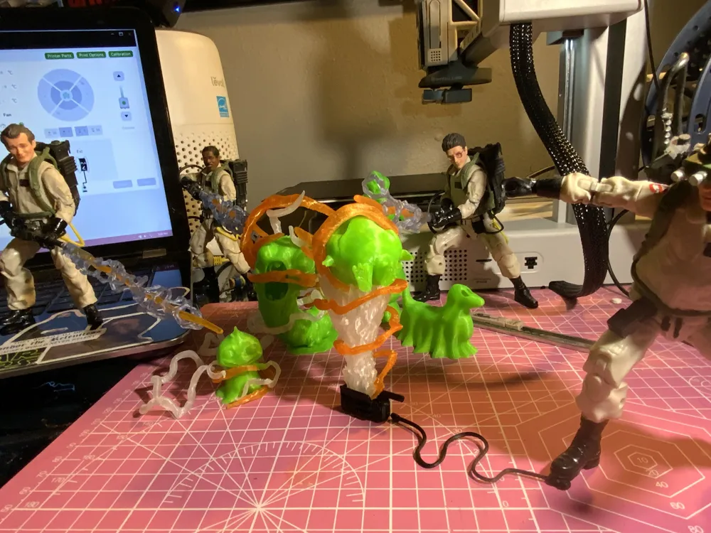 1:12 GHOSTBUSTERS GHOST TRAP AND EFFECT by inked_snake51 MakerWorld ...