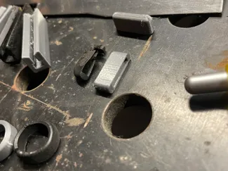 W124 Sunroof Rubberpieces
