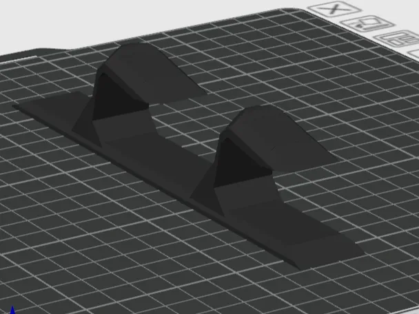 tape mounted hat hook