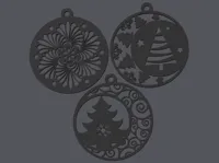 Boule décorative pour sapin de Noël — photo 1