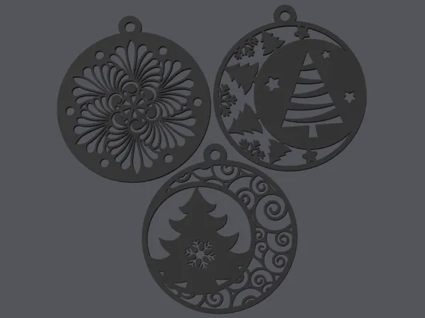 Boule décorative pour sapin de Noël