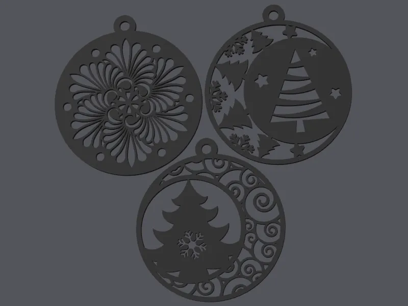 "Ball Ornament" Christmas Decoration