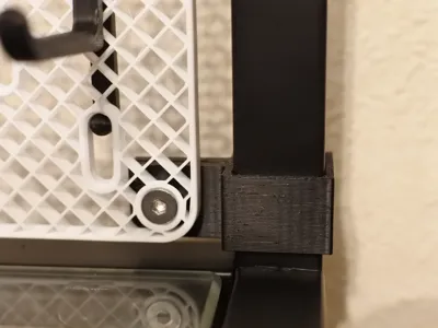 Skadis pegboard mount bracket for IKEA VITTSJO