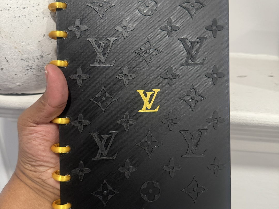 LV A5 Disc Notebook Cover - 1