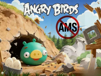 Angry Birds Piggy Multicolor Glue-Free Assembly Version (Compatible with mini, no multicolor AMS printing required)