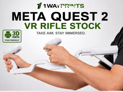 Quest 2 Gun Stock