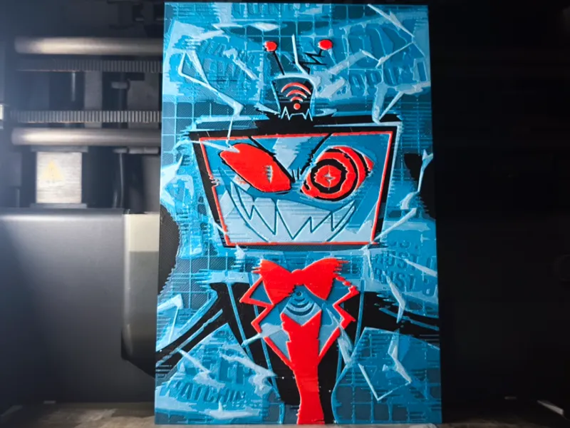 Vox Glitching Hazbin Hotel