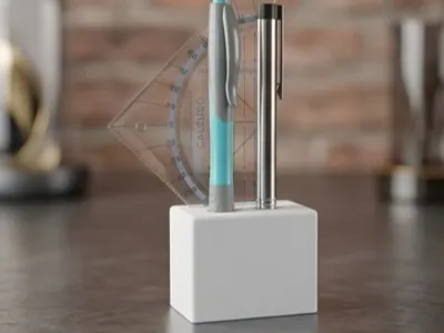 Desk Organizer for Set Square and Pens