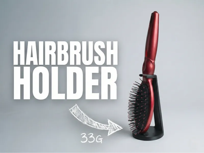 Hairbrush Holder Stand