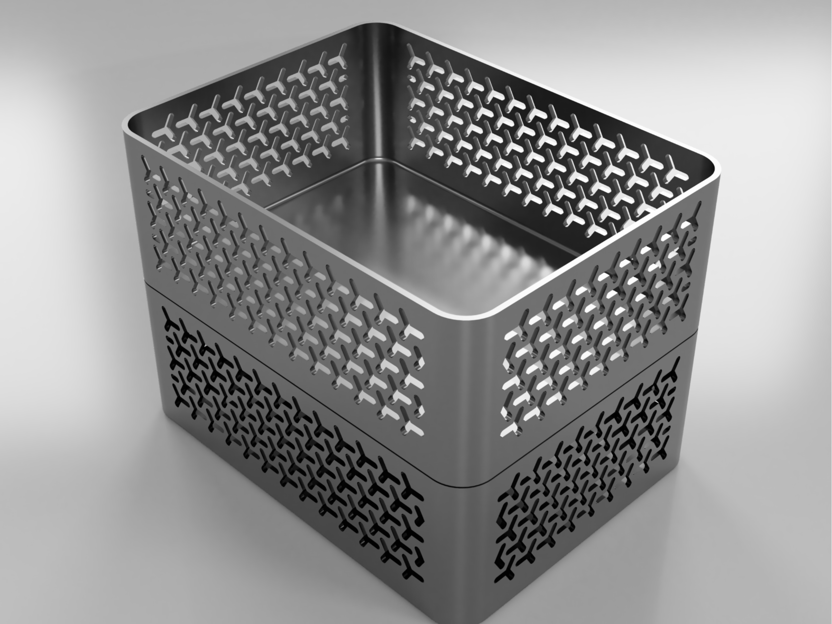 TriStar Stackable Modular Organizer – 200×150×75mm