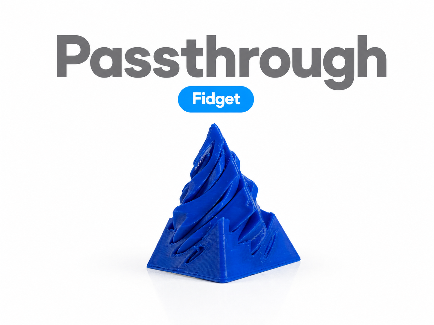 Passthrough Fidget v2 – Square base