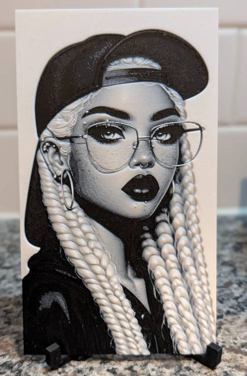 Shakira HUEFORGE portrait (not the singer)