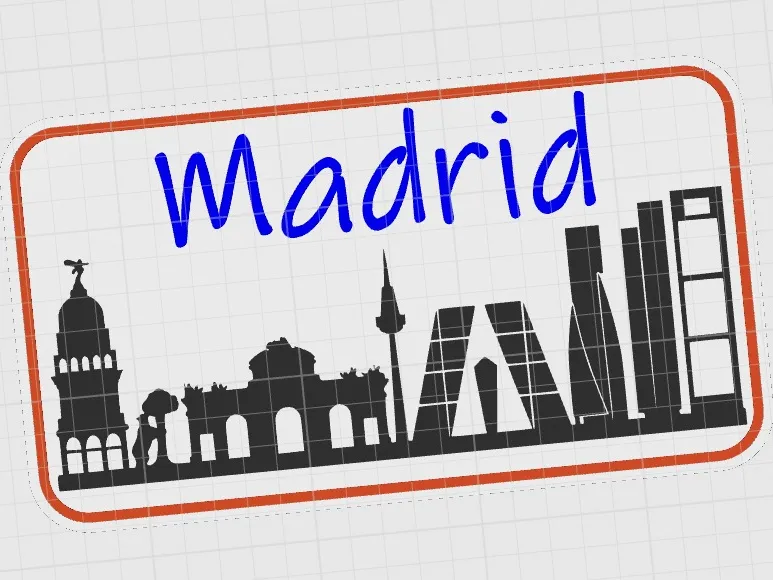 Madrid Skyline