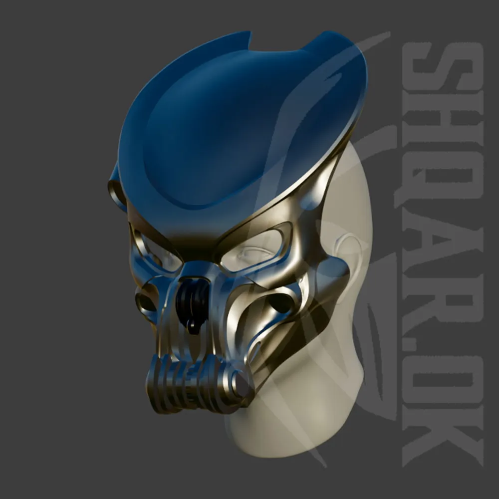 Predator mask / helmet - Celtic - Free 3D Print Model - MakerWorld