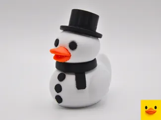Snowman Duck